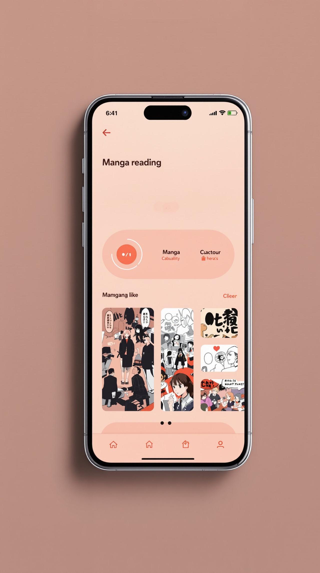 动漫网站APP界面预览